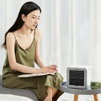 Xiaomi MoonYee Apkures Ventilators Dzesēšanas Ventilators Ūdens Dzesēšanas Ātrums Apkures Saprātīga Nemainīga Temperatūra Darbvirsmas Gaisa Kondicionēšanas Ventilators
