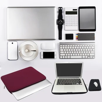 Klēpjdators Grāmatiņa Gadījumā Tablete Pārsegs Soma Macbook Air, Pro 11,13,14,15,15.6 collu Piedurknēm Gadījumā Soma HP Dell Ar Dāvanu Power Pack