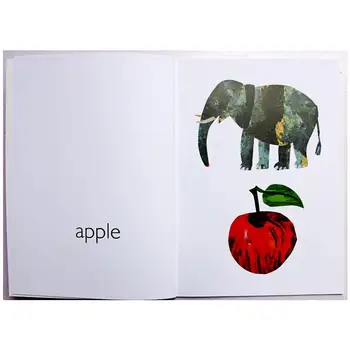 Mana Pirmā Grāmata par Pārtikas Eric Carle Izglītības angļu Attēlu Mācību Grāmatu Kartes Stāstu Grāmata Par Bērnu Bērni Bērniem Dāvanas