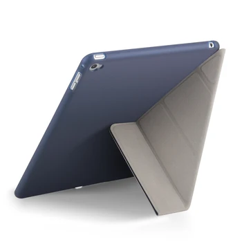 Ipad 2 Gaisa Lietā Ādas, Ultra Slim Smart Case For ipad 2 Gaisa Silikona Soft Cover For ipad 6 Lietā Triecienizturīgs A1566/A1567