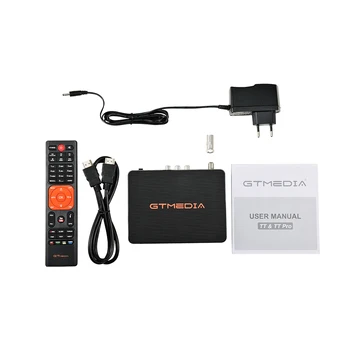 GTMEDIA TT PRO TV Kastē Combo DVB-T2, DVB-C Satelīta Uztvērēju, 1080P Wifi Uztvērējs Bezmaksas Digitālo Uztvērēju, Pilna ātruma USB 3G dongle