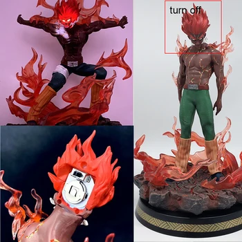 Naruto Rādītājs Varētu Puisis Shippuden Anime Jaunu Japāņu anime Varētu Puisis Attēls Acīm Var izgaismot Ar LED GK Kolekcionējamus Modelis Rotaļlietas