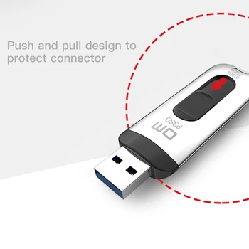 DM F200 USB Flash Disks 128GB USB Pen Drive Disks Mini Memoria Stick atmiņas Ierīci liela jauda, Ārējo SSD Pendrive USB3.1