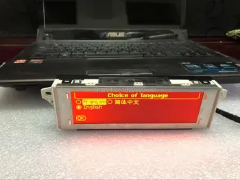 Auto ekrāns, atbalsta USB Bluetooth 4 izvēlnes Displejs Sarkans monitors 12 pin Peugeot 307 407 408 par citroen C4, C5