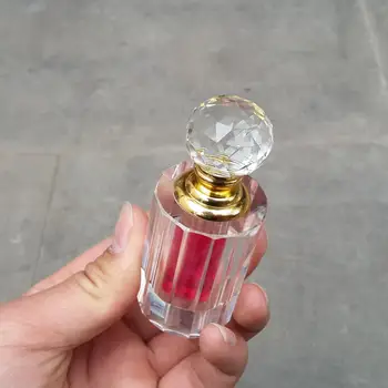 Jaunu Karstā Dizaina 8ml Stikla Attar Smaržu Pudele Tukša Kristāla Portatīvo Smaržas Pudeles Meitenēm Valentīna Dāvanas