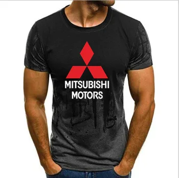 2019 Jauno vasaras Mitsubishi T-krekls vīriešiem un sievietēm darba īsām piedurknēm T Kamuflāžas krekls ar Īsām Piedurknēm tshirt