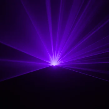 Chims DMX Kontroles Posmā Lāzera Apgaismojumu, Violeta Purpura, Skeneri, Projektoru, Krāsains Spēcīgu Gaismas Staru, 150mW Kanāls Puses Brīvdienās