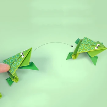 108 Gab Karikatūra Origami Grāmatu, Grāmatu Mākslas un Amatniecības DIY Roku darbs 3D Puzzle Dzīvnieku Amatniecības Bērniem Izglītības Bērnu Rotaļlietas