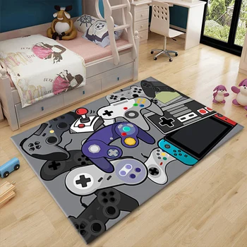 Spēlētājs, Kontrollera Apgabala Paklāju neslīdošu Grīdas Paklājs Doormats Mājas Runner Paklājs Paklājs Guļamistabā Iekštelpu Āra Kids Play Mat Mest Paklājs
