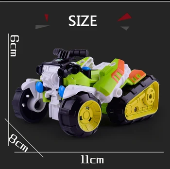Transformācijas Robots Beach motocikls Automašīnas Komplektu cute karikatūra Deformācijas Robots Darbības Rādītāji Toy Boy, Transportlīdzekļa Modelis Bērniem Dāvanu