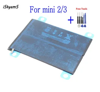 ISkyamS 6471mAh 0 nulles cikla Bateriju, iPad mini 2 / 3 A1489 A1490 A1491 A1512 A1599 A1600 2nd 3rd Generation + Instrumentu komplekts