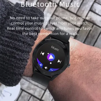 LIGE Bluetooth Tālruni, Smart Skatīties Vīriešu Ūdensnecaurlaidīgs Sports Fitness Watch Veselības Dienesta Laika Displejs 2020 Jaunu smartwatch Sieviete