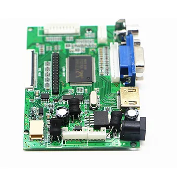 2HDMI+VGA+Audio 40pin50pin LCD Vadītāja Kontrolieris Valdes Komplekts Panelis AT065TN14/AT070TN90/AT070TN92/AT070TN94/AT080AT64/AT090TN10