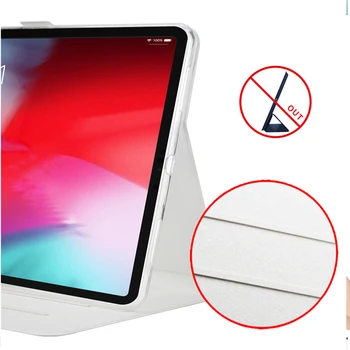 Gadījumā, ja Vāks iPad Pro 11 2018 Smart Tablet Fundas PU Ādas Krāsains Drukāt Slim Aizsardzības Statīvu, Lai iPad pro 11 Apvalks Ādas