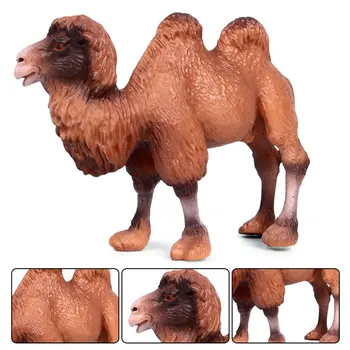 Oenux 3PCS Tuksneša Dzīvniekiem, Kamieļi Modelis Rīcības Attēls Rotaļlietu Sākotnējā Camel Ģimenes PVC Figūriņas Izglītības Rotaļlieta Bērniem Dāvanu