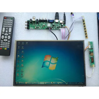 Komplekts N154I1-L07/N154I1-L08 1280X800 DVB-T AV HDMI VGA 1 CCFL Digitālā USB TV Kontrolieris valdes Ekrānu monitors, LCD Panelis tālvadības