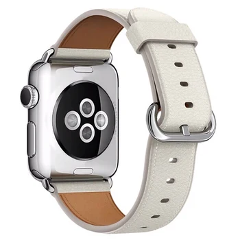 Ādas watchband Apple skatīties joslas 42mm 3 4 siksniņas 44mm iwatch datumi 38mm 40mm Sporta Aproce correa apple skatīties 5/4/3/2/1