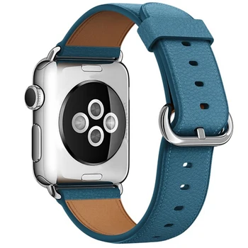 Ādas watchband Apple skatīties joslas 42mm 3 4 siksniņas 44mm iwatch datumi 38mm 40mm Sporta Aproce correa apple skatīties 5/4/3/2/1