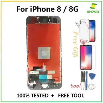 IPhone 8 8Plus Displejs, Touch Screen Digitizer Montāža AAA Kvalitāte + 3D Touch Rezerves Detaļas Lcd iPhone8