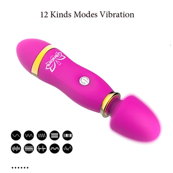 G Spot Vibrators, Dildo Maksts Klitoru Stimulēt Massager Sieviešu Masturbācija Burvju Nūjiņu Stienis AV Stick Pieaugušo Seksa Rotaļlietas Sievietēm