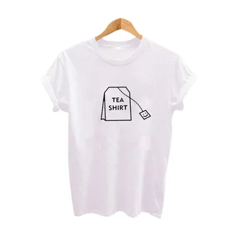 Sieviešu Ikdienas Harajuku Mīlestība Print T-krekls 2020. gada Vasaras Modes Īsām Piedurknēm T-krekls Meitene,Piliens Kuģis