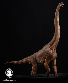 1/35 Mērogā Brachiosaurus Dinozauru Garu kaklu Pūķis Dzīvnieku Displeja Modelis Statuja Muzeja Kolekciju Apdare Dāvanu