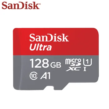 Sākotnējā SanDisk Ultra Atmiņas Karti Micro SD Kartes 128GB 200GB 256 GB 400GB SDXC A1 C10 UHS-I TF Kartes Flash atmiņas Karti, Telefona
