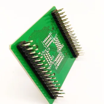 QFP64 TQFP64 LQFP64 Atvērt top Struktūra Sadedzināt Ligzda Piķis 0.5 mm OTQ-64-0.5-01 Tests Flash Programmēšana ZIF adapteri