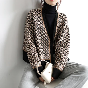 Jauno Modes Pavasarī Ir 2021. Sieviešu Džemperi Jakas Ikdienas Silts Ilgi, Dizains, Sieviešu Trikotāžas Džemperis Mētelis, Jaka Džemperis Dāma