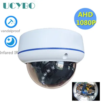 Video novērošanas kamera AHD 1080P HD 2MP Infared IS mini dome Panorāmas fish eye (zivs acs mājas drošības cctv analogās kameras 360