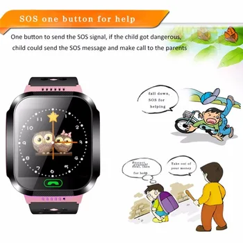 Q528 Y21 Anti-Bērns Mazulis Smart Skatīties Pozicionēšana GPS Fitnesa Atrašanās vieta SOS Zvanu Drošu Aprūpi Ar Lukturīti Bērnu Smartwatch