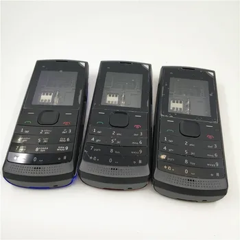 Labas kvalitātes Jaunas, Pilnībā Pabeigta Mobilā Tālruņa Korpusa Vāku Gadījumā ar angļu valodas Tastatūra Nokia x1 X1-00 X1-01