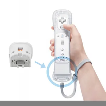 Motion Plus MotionPlus Adapteris Sensors Nintendo Wii Tālvadības pults
