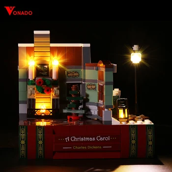 LED Apgaismojums Komplekts lego 40410 Čārlza dikensa Veltījums A Christmas Carol（Apgaismojumam tikai, nē, celtniecības bloki)