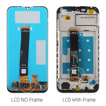 Srjtek Par Huawei Y5 2019 LCD Touch Screen Stikla Panelis Huawei Honor 8S Displeja Sensoru Rāmis AMN-LX1 AMN-XL2 AMN-LX9