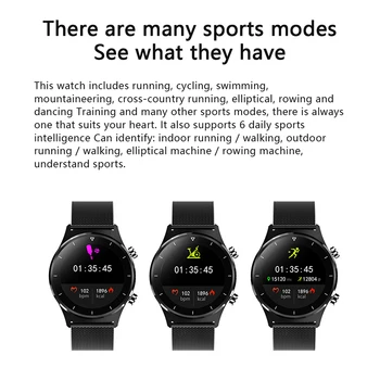 LIGE 2020 Jaunu Full Touch Screen Smart Skatīties Vīrieši smartwatch Mens IP68 Ūdensnecaurlaidīga Sporta Skatīties Sirdsdarbības Asins Spiediena Monitoru