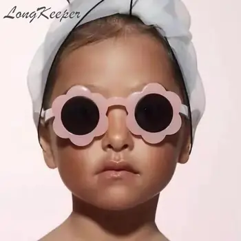 LongKeeper 2020 Jaunu Bērnu Bērni Saulespuķu Saulesbrilles Jaunums Rotaļlietas, Bērnu Zēni Meitenes Toņos Bērnu ANTI-UV Saules Brilles Āra