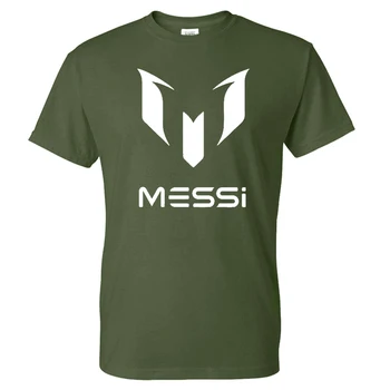 2020 Jaunu Cieto Krāsu Drukas T-krekls Messi Vēstuli Modelis Streetwear Vīriešu, Sieviešu, Sporta, Casual T Kokvilnas Hip Hop TEE Krekls Topi