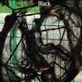 10pcs/daudz Halloween Spider Web Tull Izkaltusi Vairāk Krāsu Joslas Puse Rotājumi