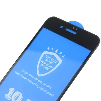 10PCS 10D Pilnībā Segtu Aizsardzības Rūdīta Stikla, uz iPhone X XS XR XS Max Izliektu Malu Ekrāna Aizsargs Filmu Nr. Burbuļi 9H