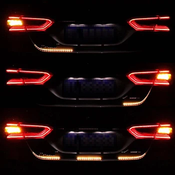 SNCN Bagāžnieka Strip Gaismas LED Auto Dinamisku Streamer Aizmugurējie Lukturi Priekš Opel Corsa Kabriolets Astra Adam Corsa Van Zafira Mokka Zīmotnes