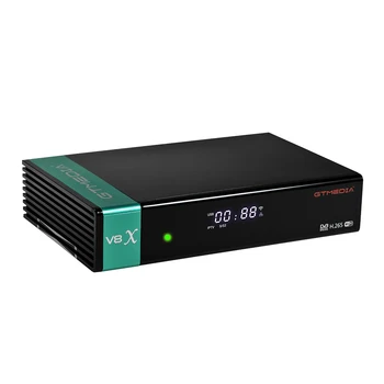 Gtmedia V8X Satelīta TV Uztvērējs 1080P DVB-S2/S2X Auto Biss Iebūvēts Wifi Ar CA slots Digitial TV box set top box sastāva ASV