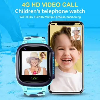 Y95 Kids Smart Skatīties 4g Video Zvanu IP67 Warerproof Smartwatch GPS, Wifi, Camera Tracker Skatīties Bērnu Skatīties Smartwatch Pulkstenis Band