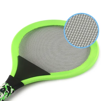 Āra Bērnu Gaismas Badmintona Raketi ar LED Gaismas Gaismas Rakete Apgaismojums Badmintona Rakešu Komplekts