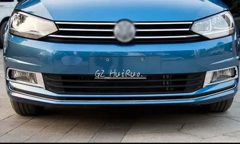 VW Volkswagen Touran 2016 2017 ABS Automašīnas Priekšējie Miglas lukturi, Lampas Vāciņu Apdares 2gab