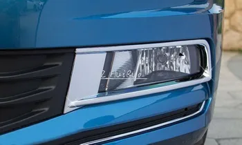VW Volkswagen Touran 2016 2017 ABS Automašīnas Priekšējie Miglas lukturi, Lampas Vāciņu Apdares 2gab