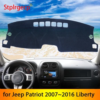 Jeep Patriot 2007~2016 Brīvības Anti-Slīdēšanas Paklājiņš Paneļa Vāciņu Pad Saulessargs Dashmat Auto Piederumi 2013 2012 2011