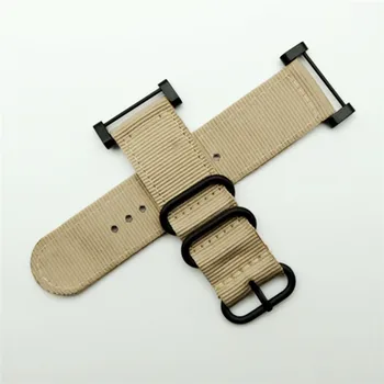 Karstā pārdošanas nato ilgi Suunto Core Neilona Siksnas Band Komplekts w Mēlītes Adapteri 24mm Zulu Watchbands neilona smart aproce vīriešiem
