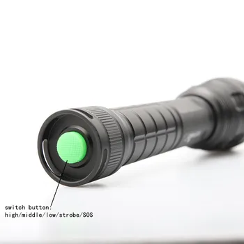Super Jaudīgs LED Lukturītis 3* XHP50 Taktiskās Lāpu Medību Ūdensizturīgs Lampas Ultra Spilgti āra flashlight18650 vai 26650
