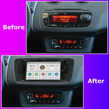 Android 10.0 PX6 4G+64G Auto Multimedia Player Seat Ibiza 2009. - 2013. Gadam Automašīnas Radio, GPS Navigācija, Bluetooth Android 5.0 auto HDMI